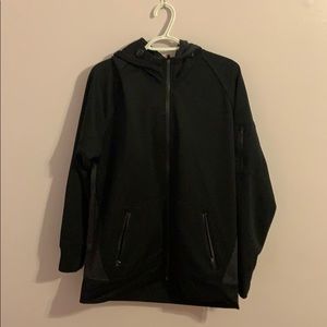 Black zip up sweater